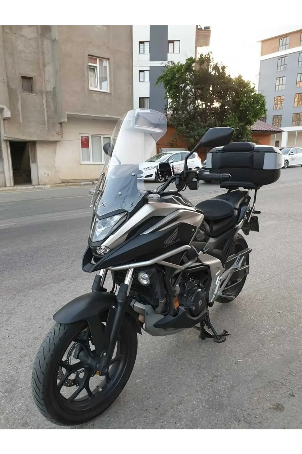 Honda NC 700 750 X Ön Cam 2021-2024 Model 59cm Şeffaf Renkli 4mm