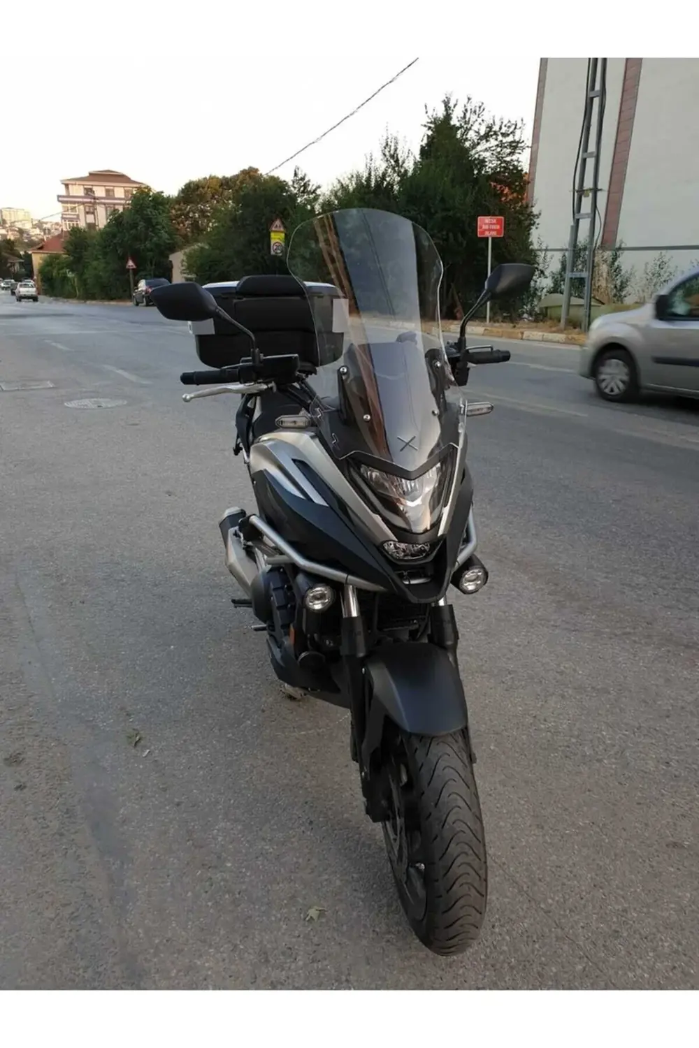 Honda NC 700 750 X Ön Cam 2021-2024 Model 59cm Şeffaf Renkli 4mm