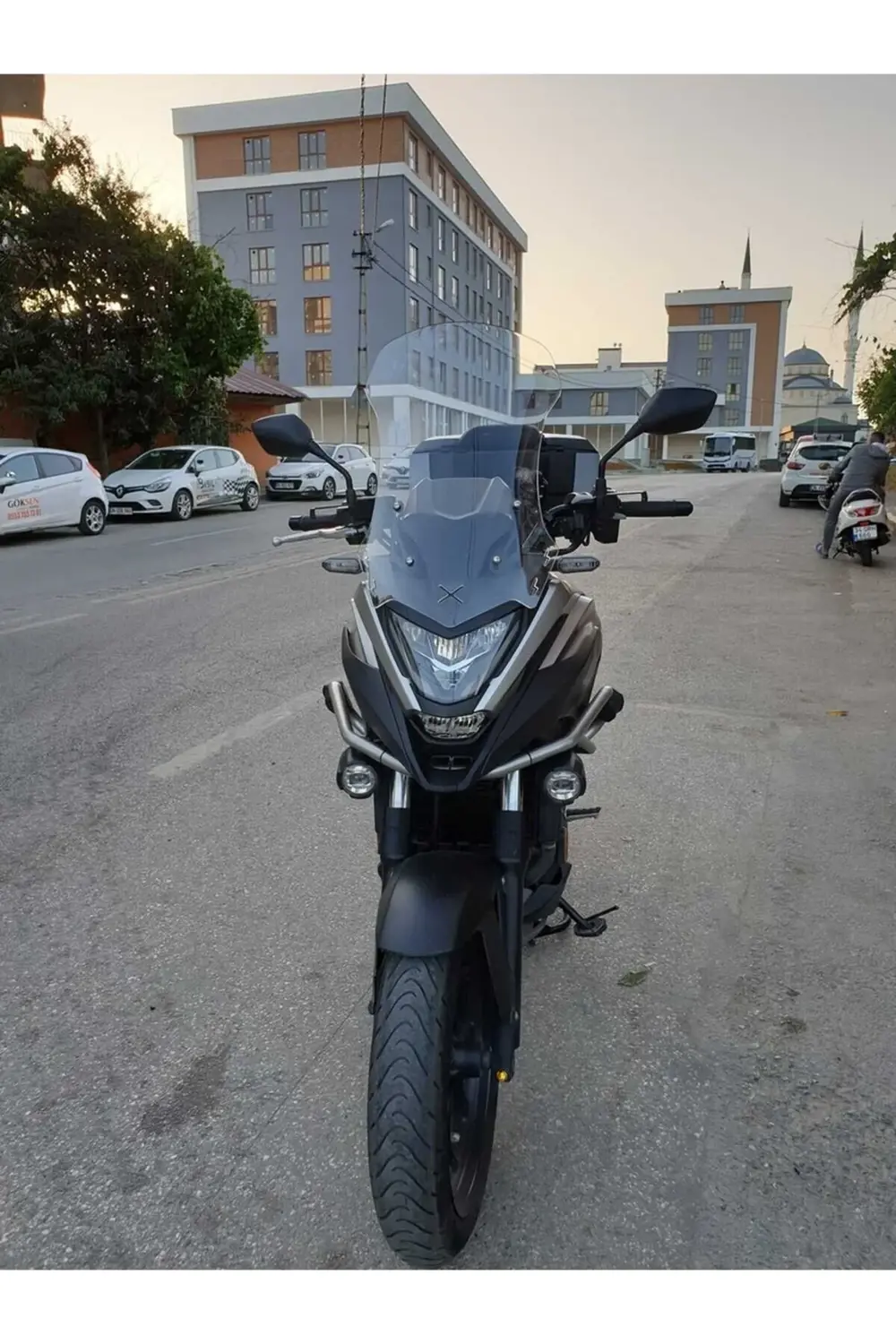 Honda NC 700 750 X Ön Cam 2021-2024 Model 59cm Şeffaf Renkli 4mm