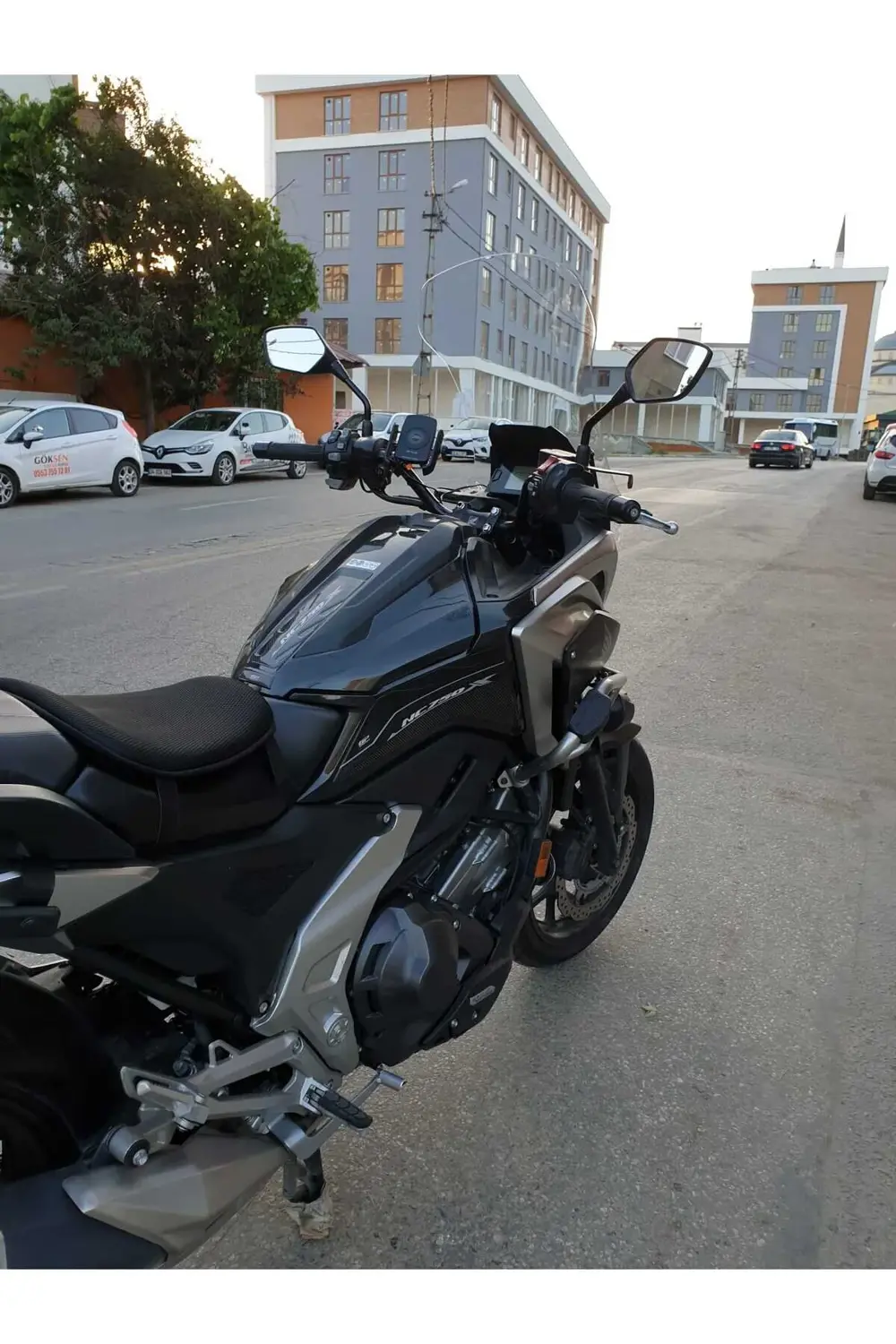 Honda NC 700 750 X Ön Cam 2021 2024 Model 59cm Şeffaf Renkli 4mm