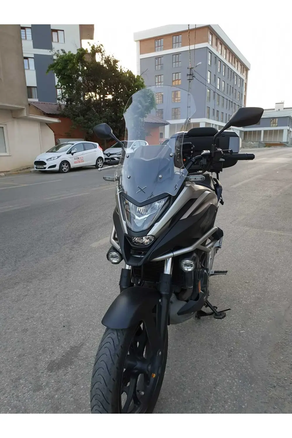 Honda NC 700 750 X Ön Cam 2021 2024 Model 59cm Şeffaf Renkli 4mm