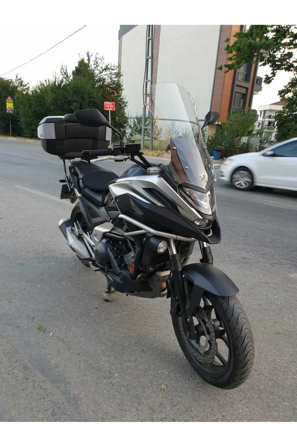 Honda NC 700 750 X Ön Cam 2021-2024 Model 59cm Şeffaf Renkli 4mm
