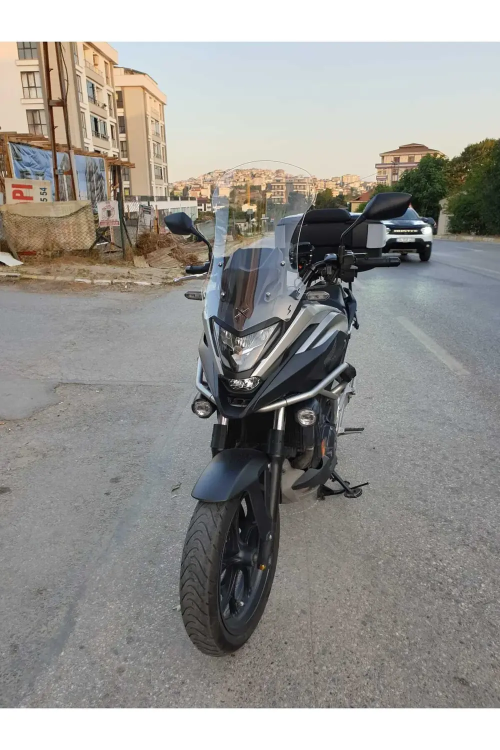 Honda NC 700 750 X Ön Cam 2021 2024 Model 59cm Şeffaf Renkli 4mm