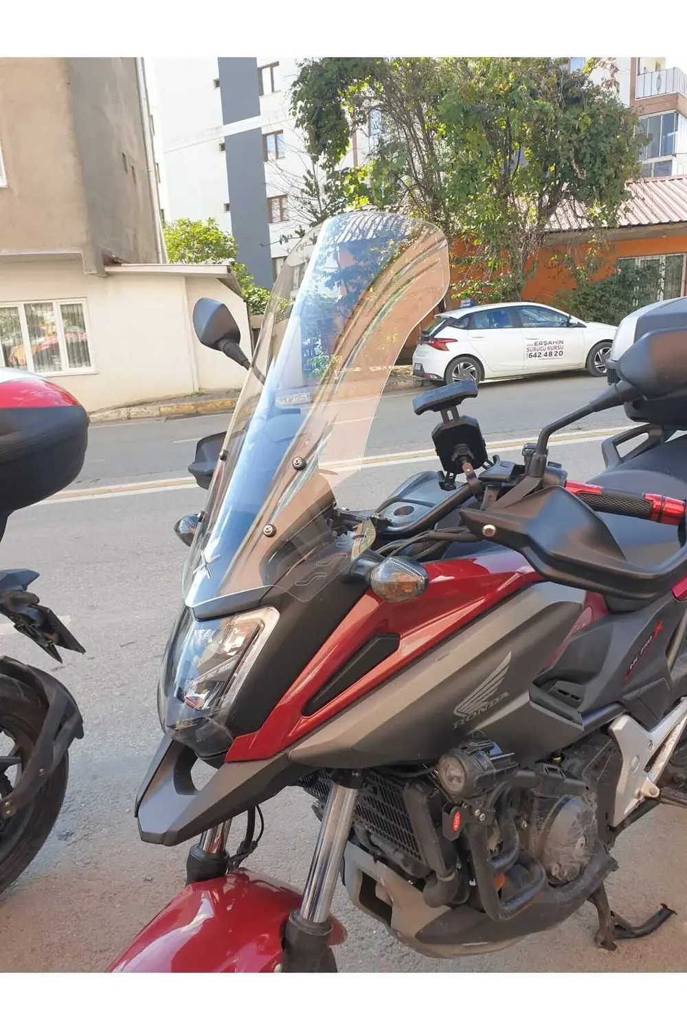 Honda NC 700 750 X Siperlik Ön Cam 2016-2020 Model 59cm Şeffaf Re