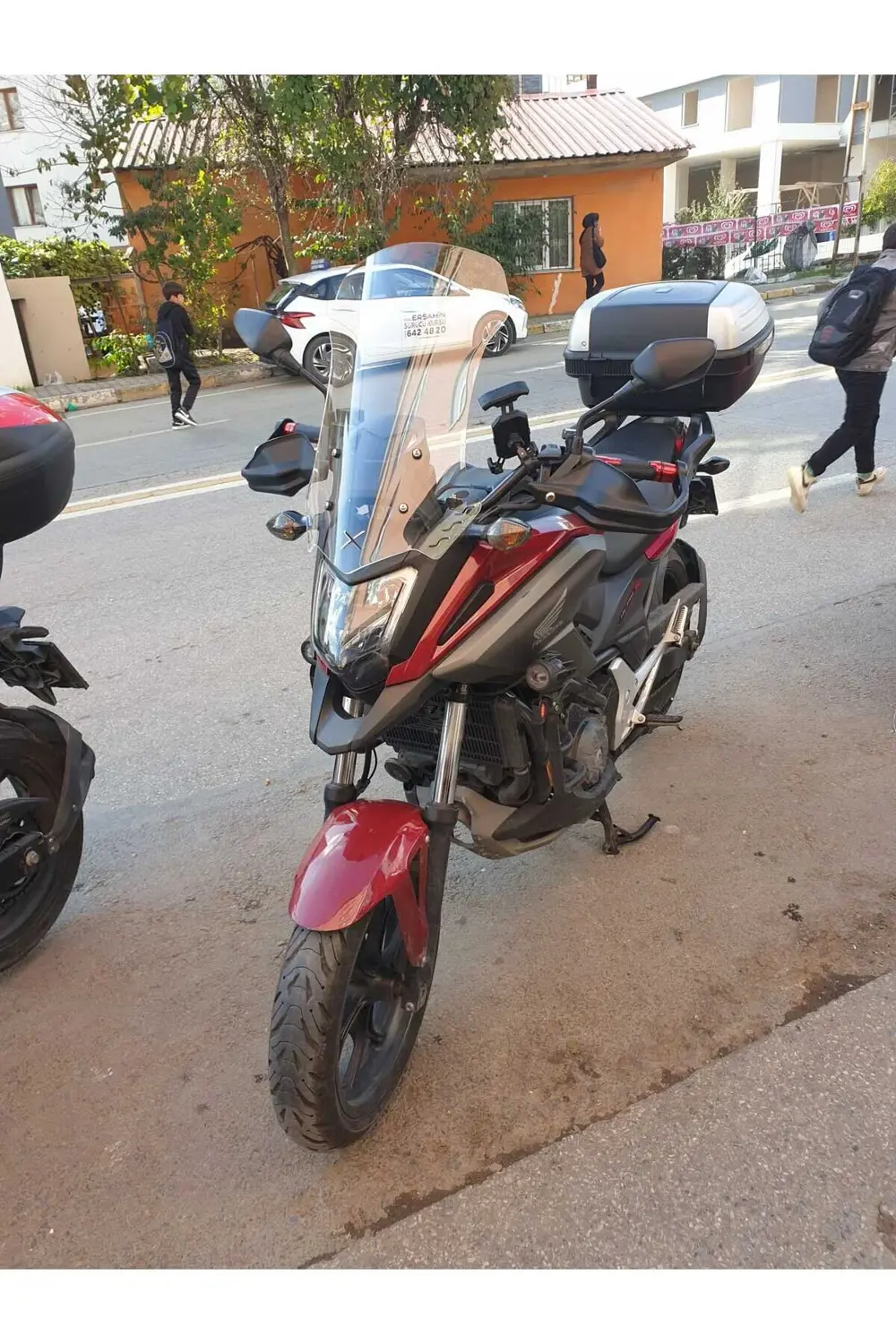 Honda NC 700 750 X Siperlik Ön Cam 2016-2020 Model 59cm Şeffaf Re