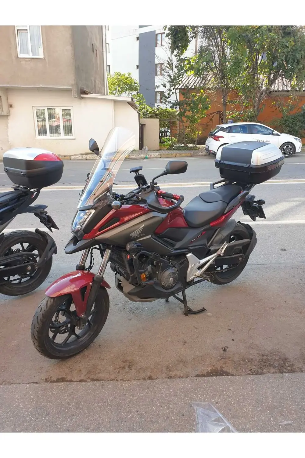 Honda NC 700 750 X Siperlik Ön Cam 2016-2020 Model 59cm Şeffaf Re