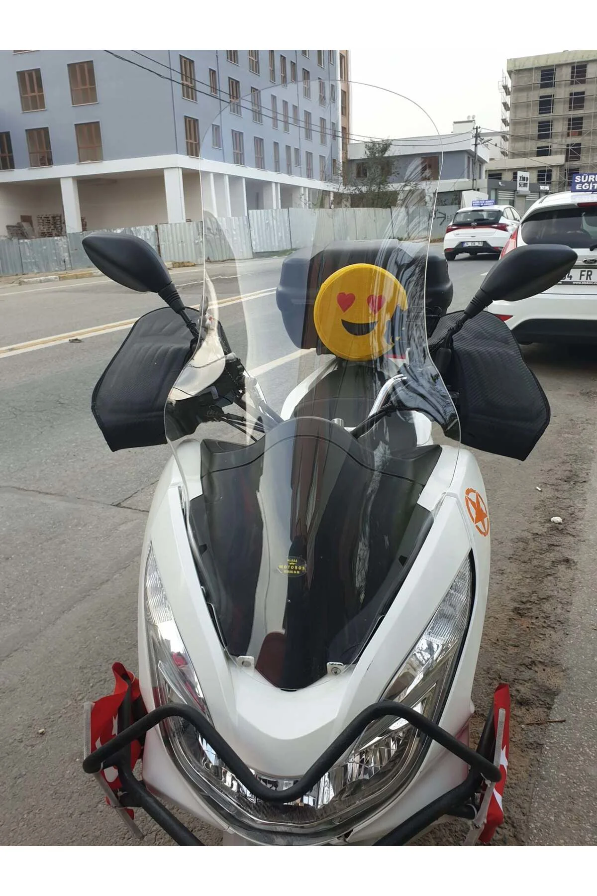 Honda NC 700 D İntegra Ön Cam 2014-2020 Model 68cm Şeffaf Renkli 4mm