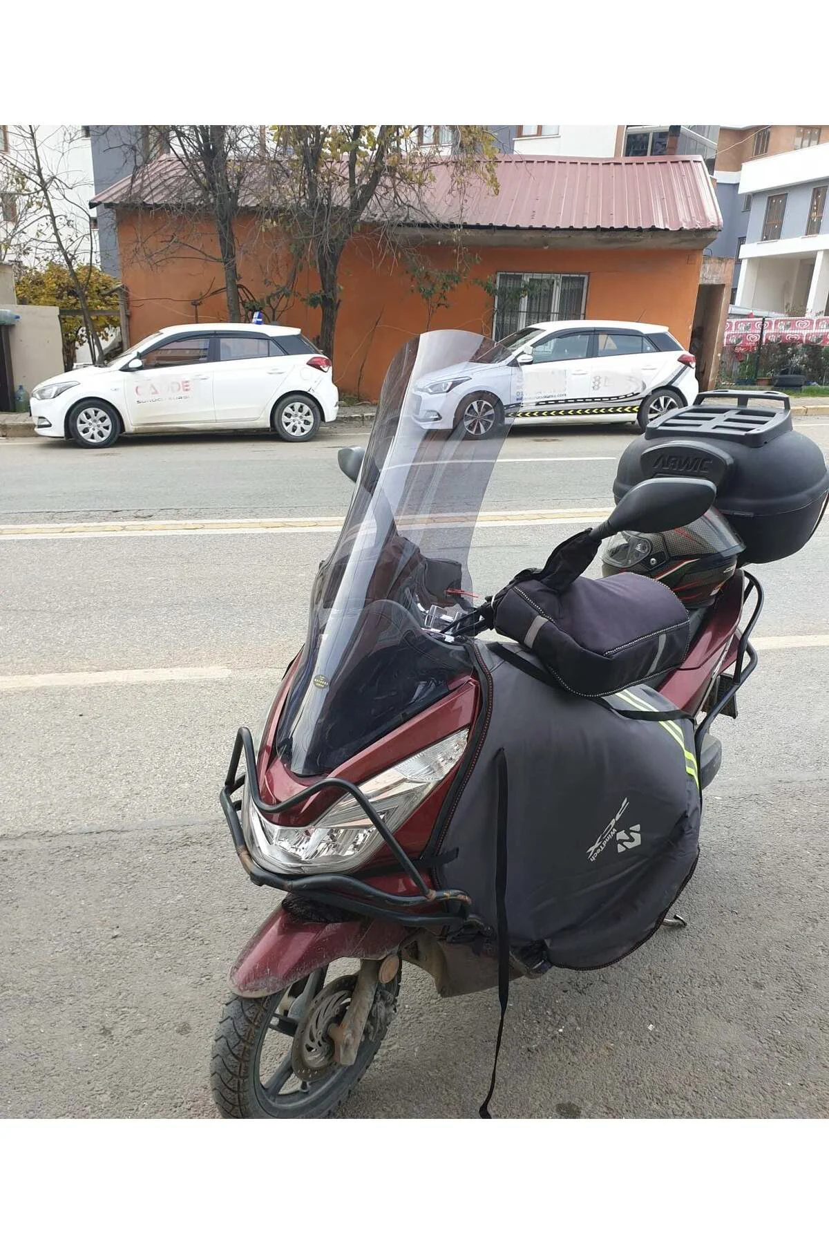 Honda NC 700 D İntegra Ön Cam 2014-2020 Model 68cm Füme Renkli 4mm