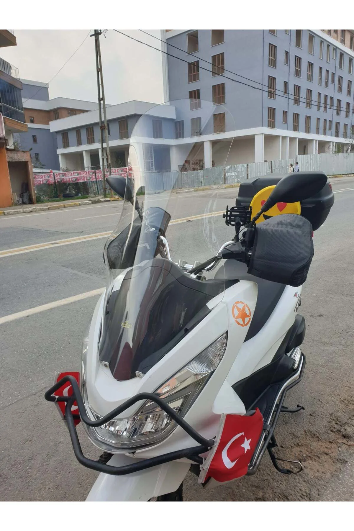 Honda NC 700 D İntegra Ön Cam 2014-2020 Model 68cm Şeffaf Renkli 4mm