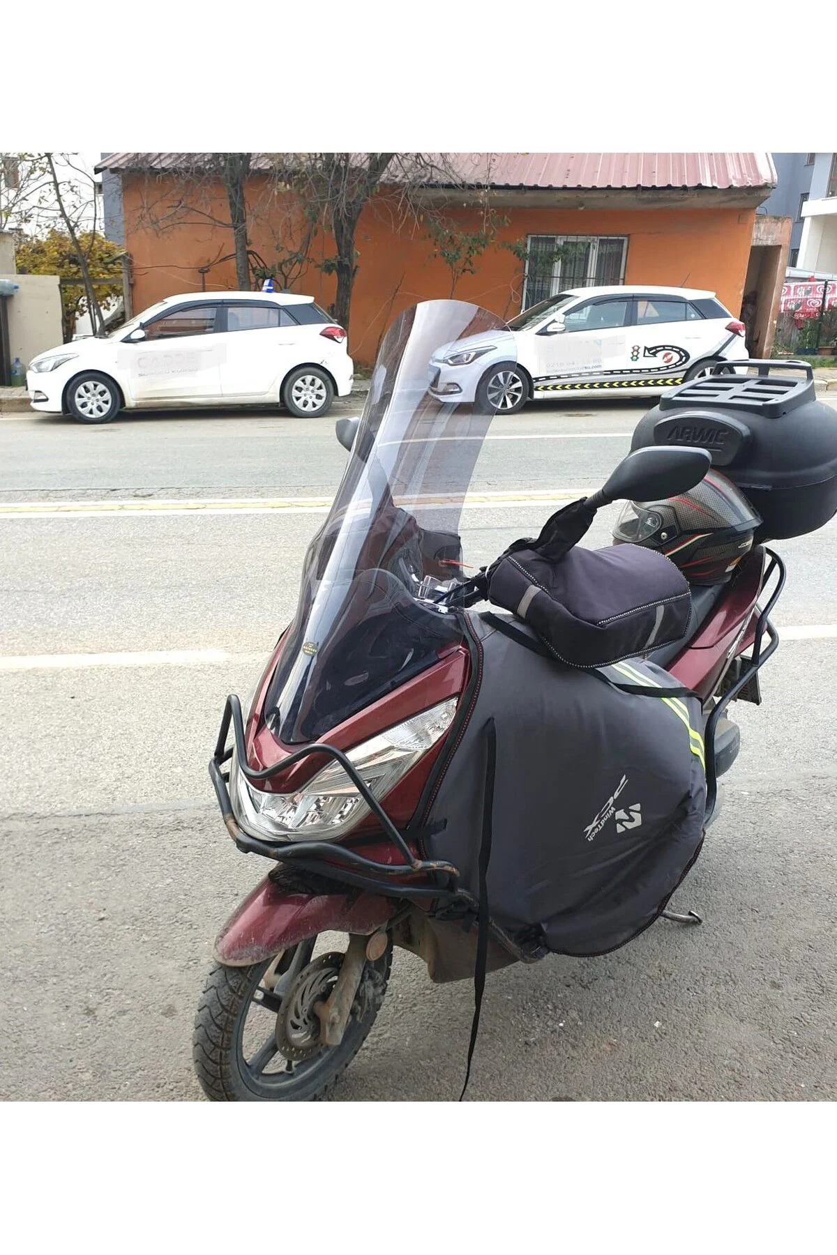 Honda NC 700 D İntegra Ön Cam 2014-2020 Model 68cm Füme Renkli 4mm