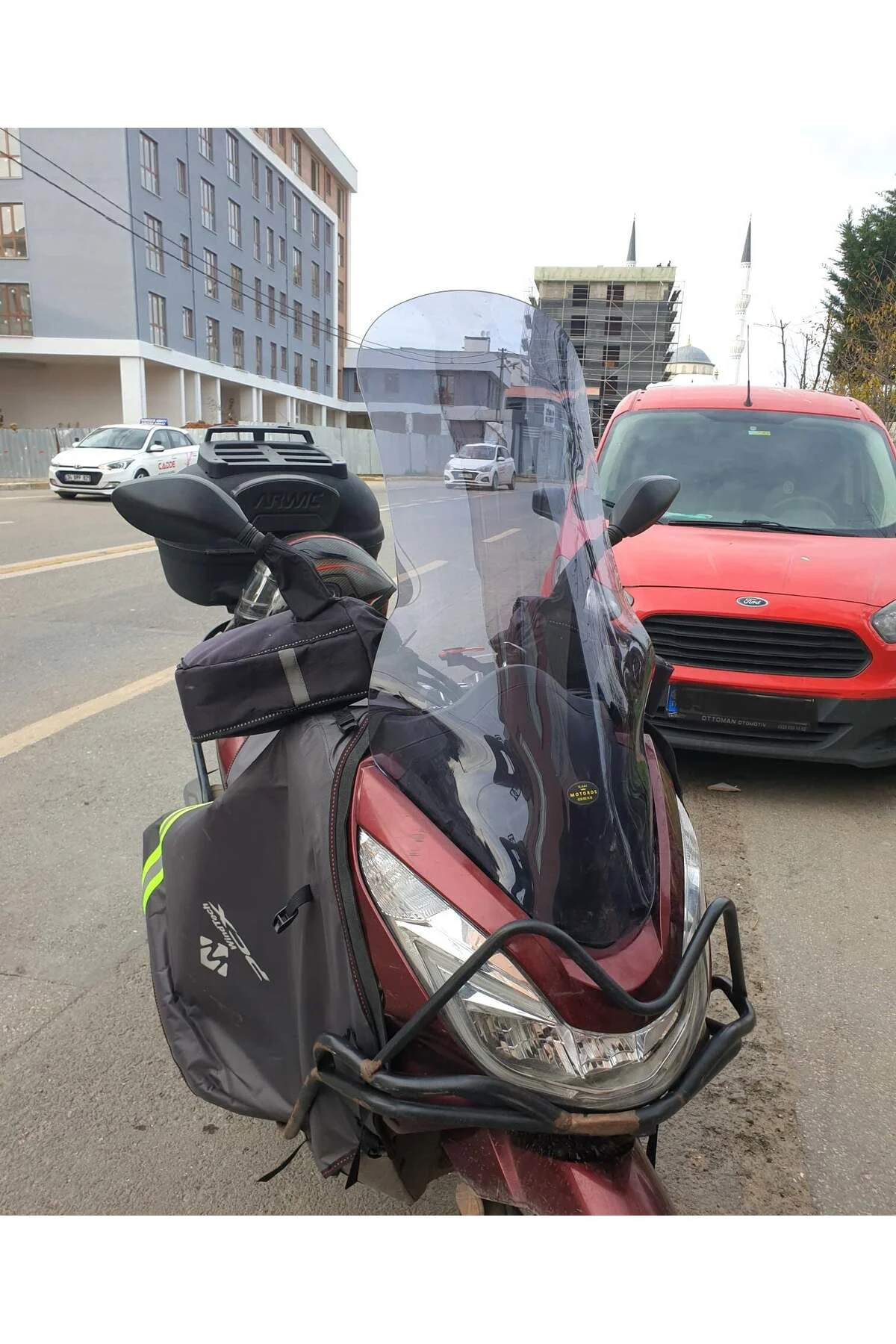 Honda NC 700 D İntegra Ön Cam 2014-2020 Model 68cm Füme Renkli 4mm