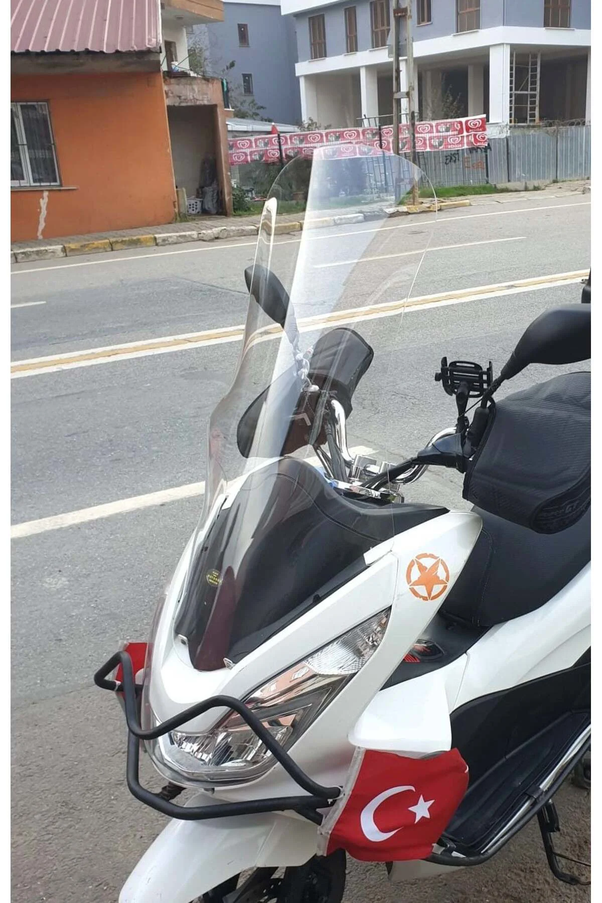 Honda NC 700 D İntegra Ön Cam 2014-2020 Model 68cm Şeffaf Renkli 4mm