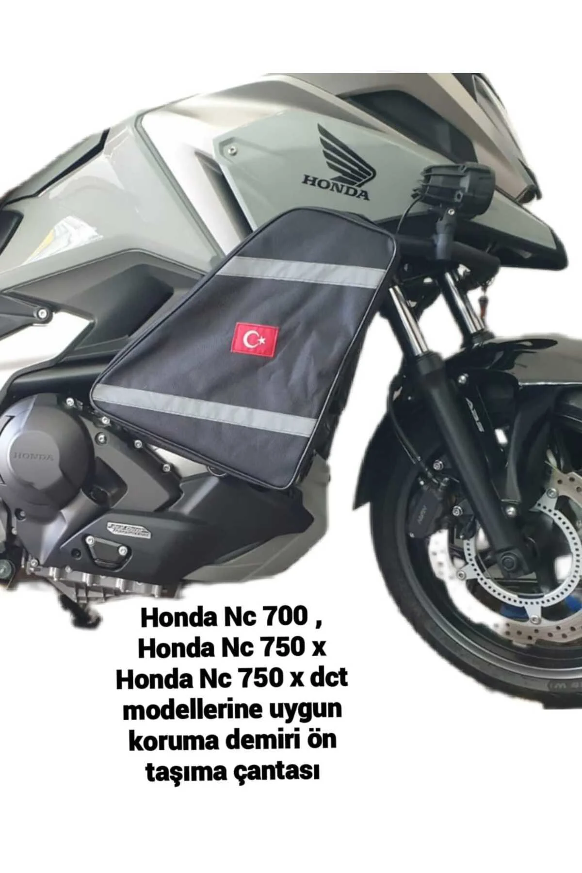HONDA NC 700 SERİSİ UYUMLU MOTOSİKLET ÖN KORUMA DEMİRİ AVADANLIK 