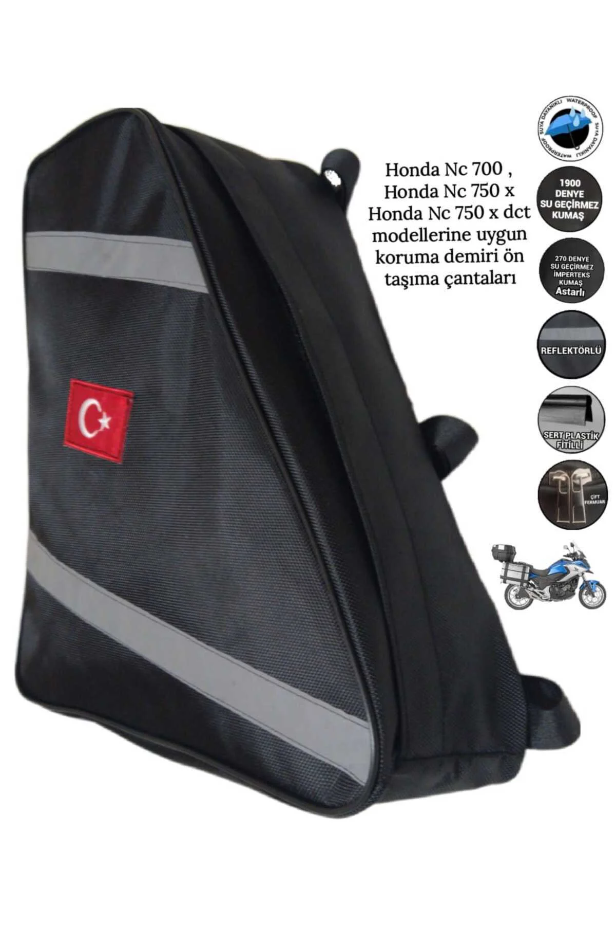 HONDA NC 700 SERİSİ UYUMLU MOTOSİKLET ÖN KORUMA DEMİRİ AVADANLIK 