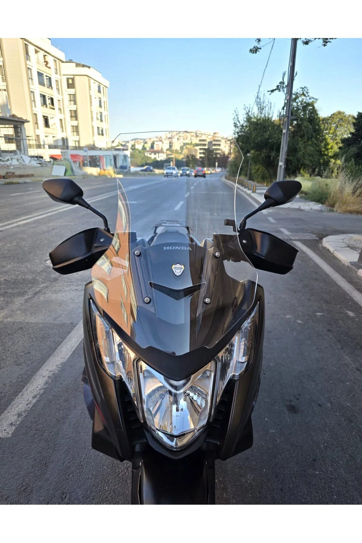 Honda NC 750 D İntegra Ön Cam 2014-2020 Model 68cm Şeffaf Renkli 