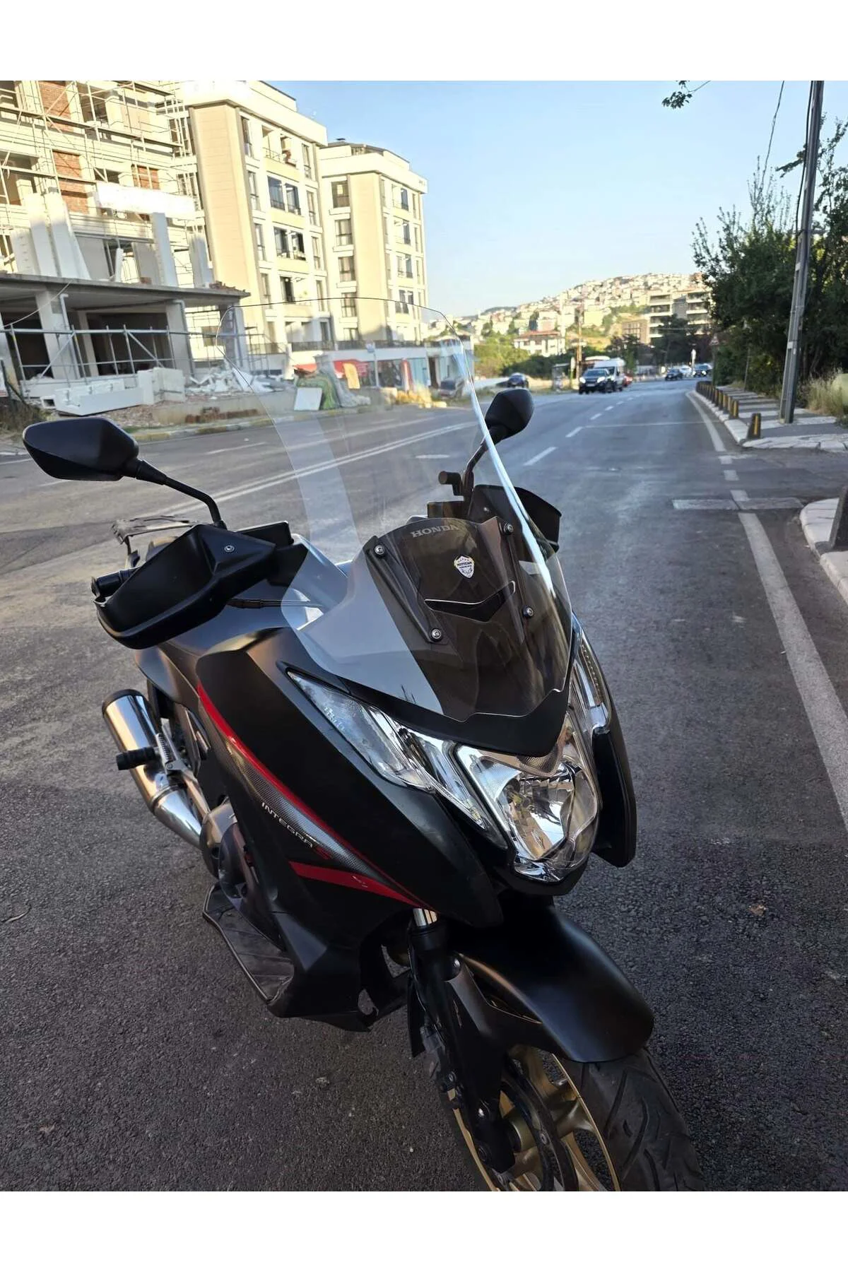 Honda NC 750 D İntegra Ön Cam 2014-2020 Model 68cm Şeffaf Renkli 