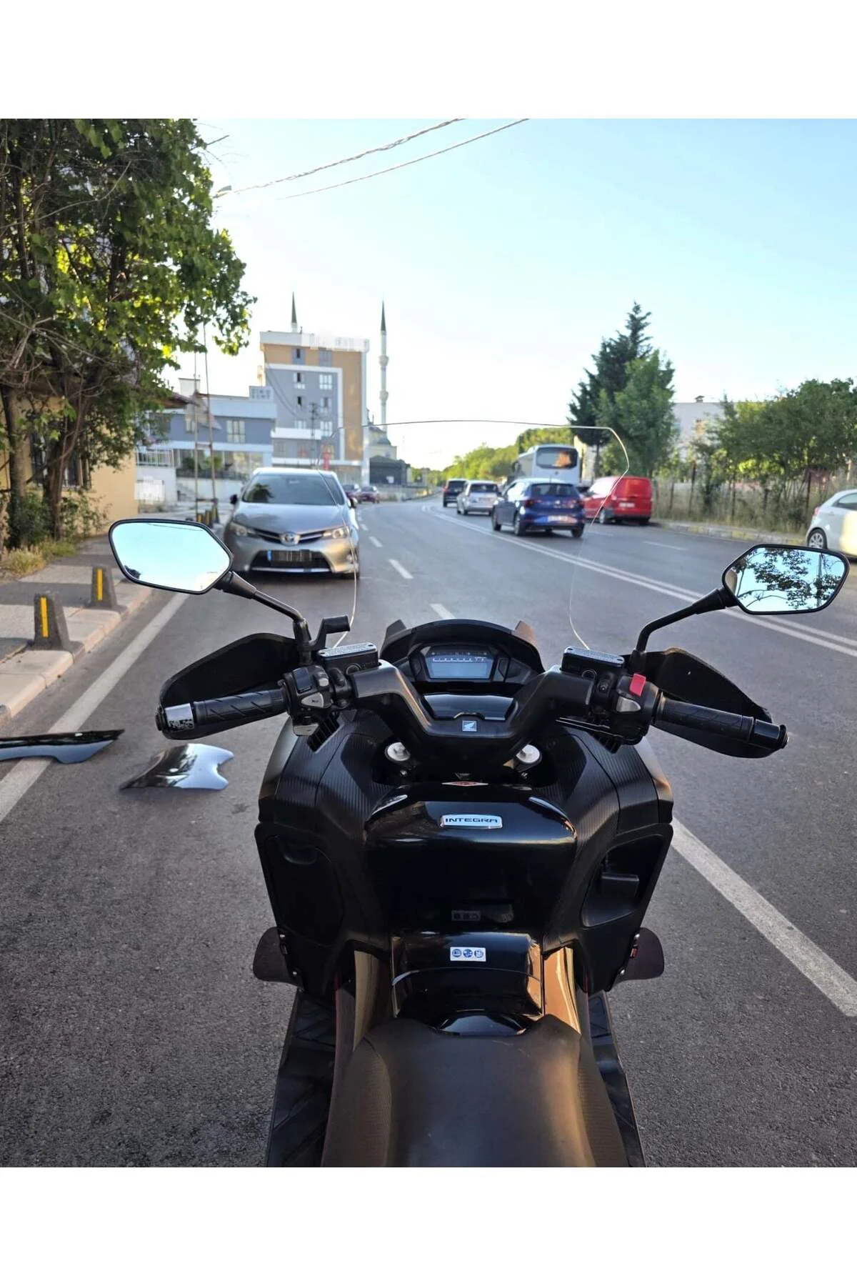 Honda NC 750 D İntegra Ön Cam 2014-2020 Model 68cm Şeffaf Renkli 