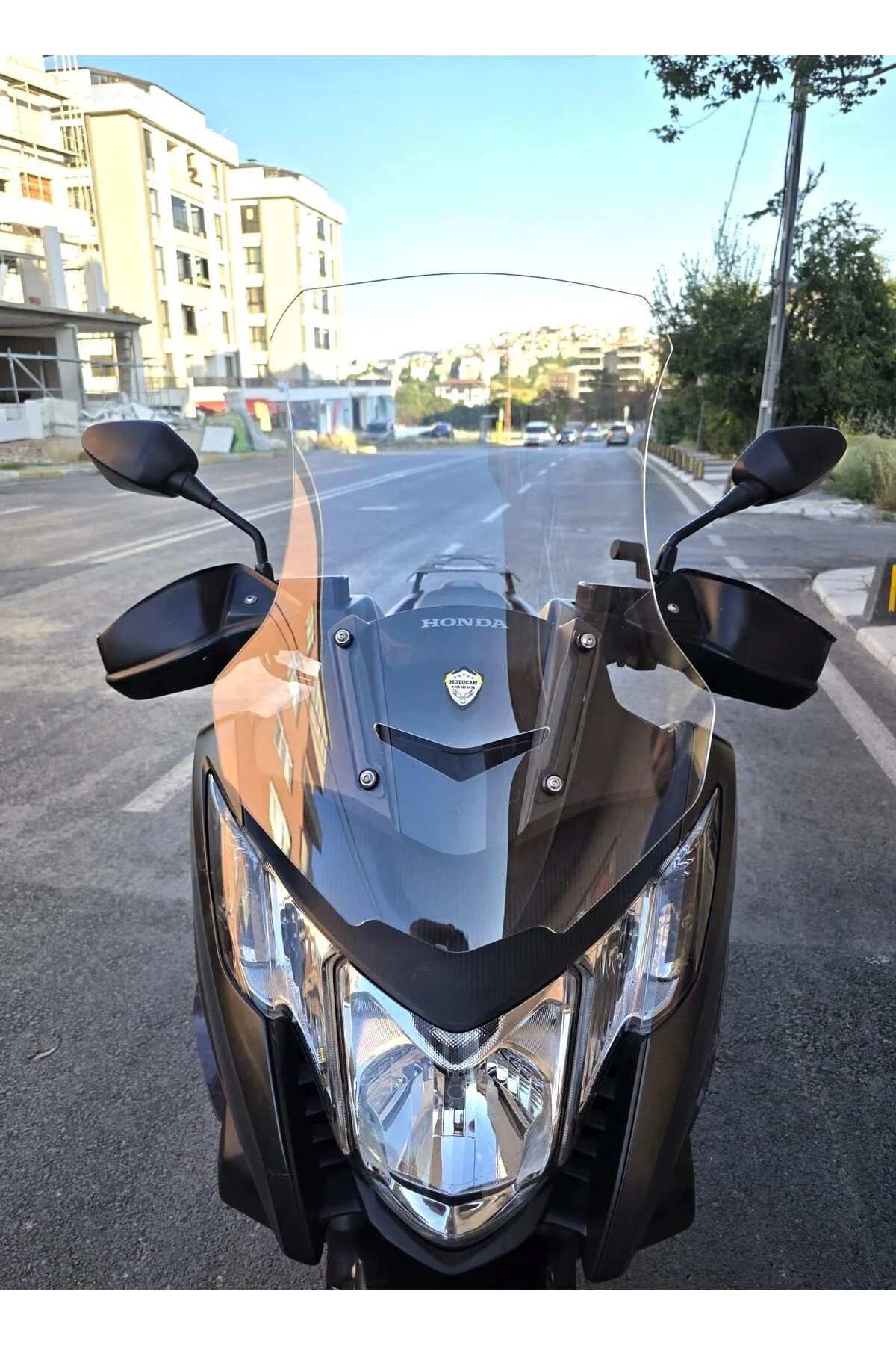 Honda NC 750 D İntegra Ön Cam 2014-2020 Model 68cm Şeffaf Renkli 