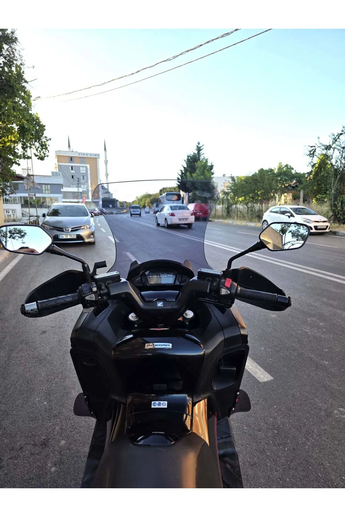 Honda NC 750 D İntegra Ön Cam 2014-2020 Model 68cm Füme Renkli 4m