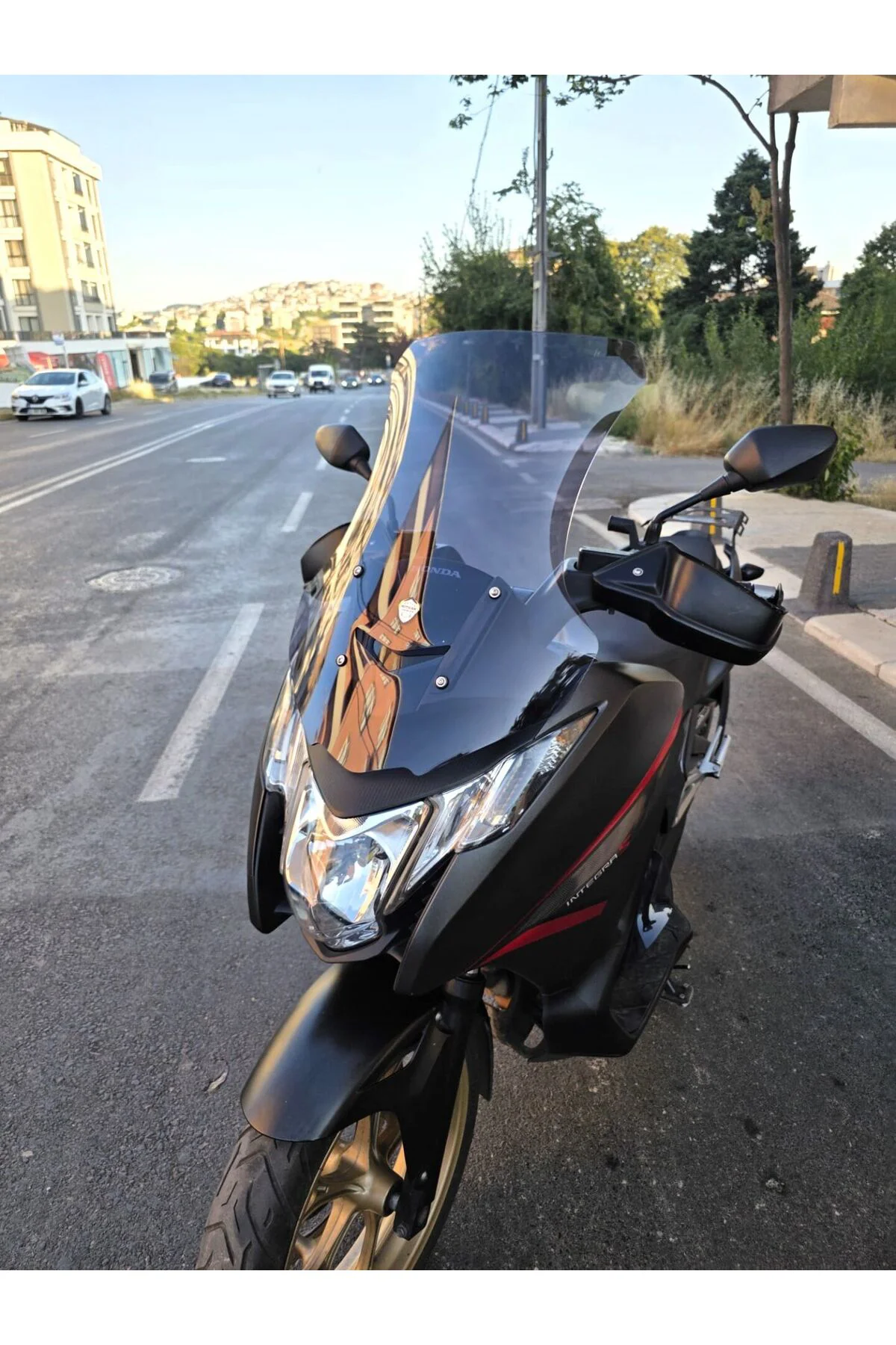 Honda NC 750 D İntegra Ön Cam 2014-2020 Model 68cm Füme Renkli 4m