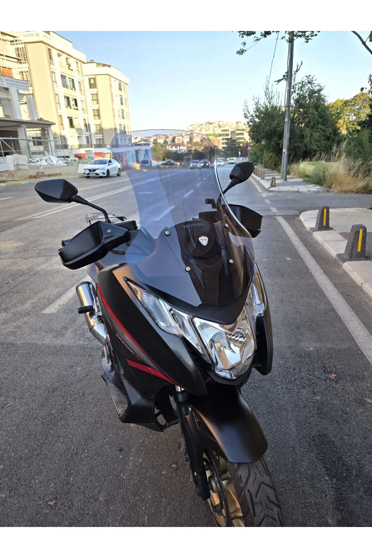 Honda NC 750 D İntegra Ön Cam 2014-2020 Model 68cm Füme Renkli 4m
