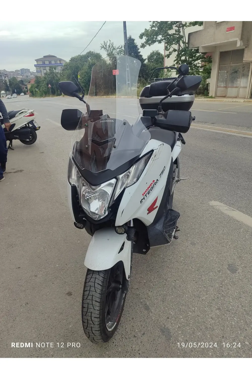 Honda NC 750 D İntegra Ön Cam 2014 2020 Model 68cm Şeffaf Renkli