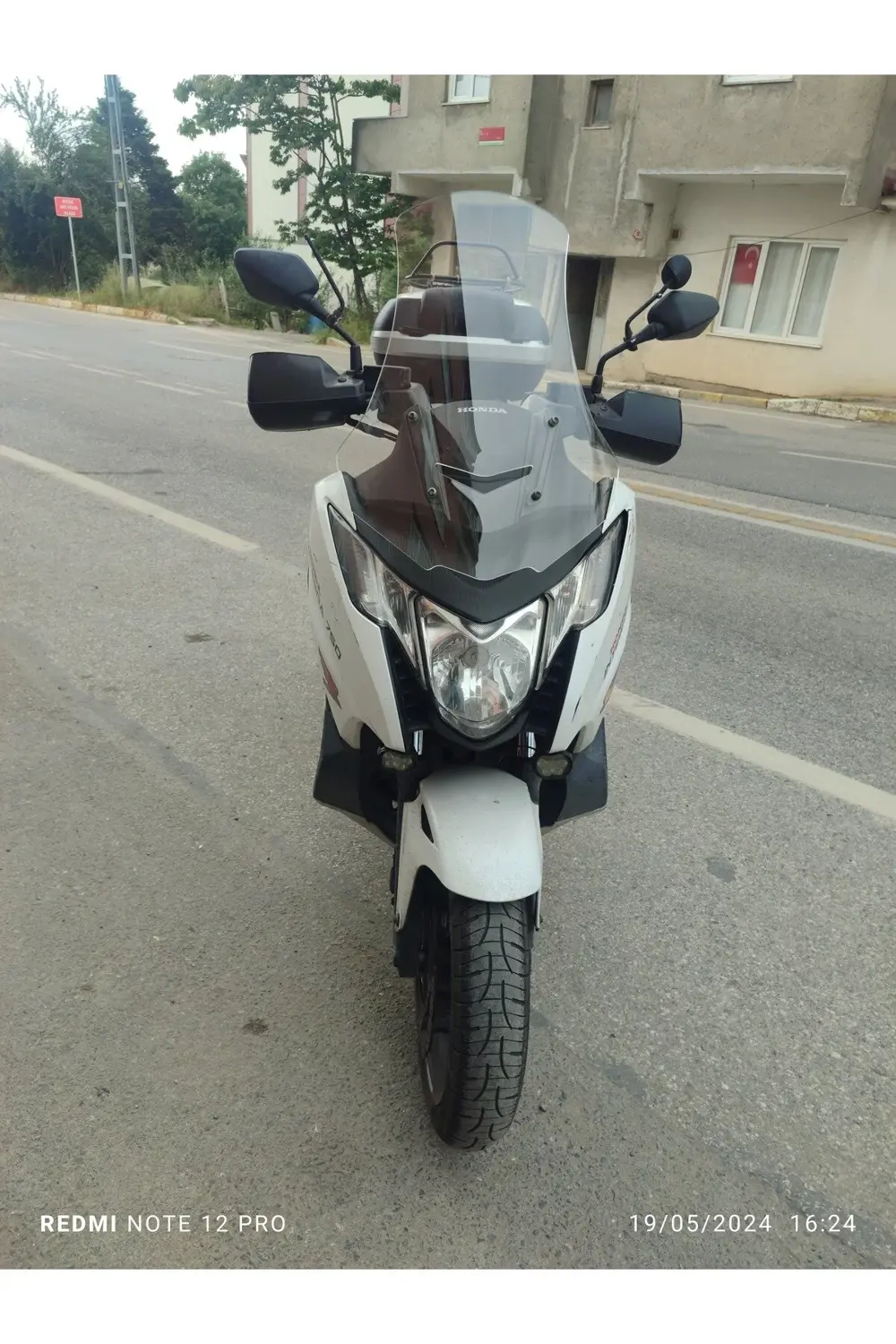 Honda NC 750 D İntegra Ön Cam 2014 2020 Model 68cm Şeffaf Renkli