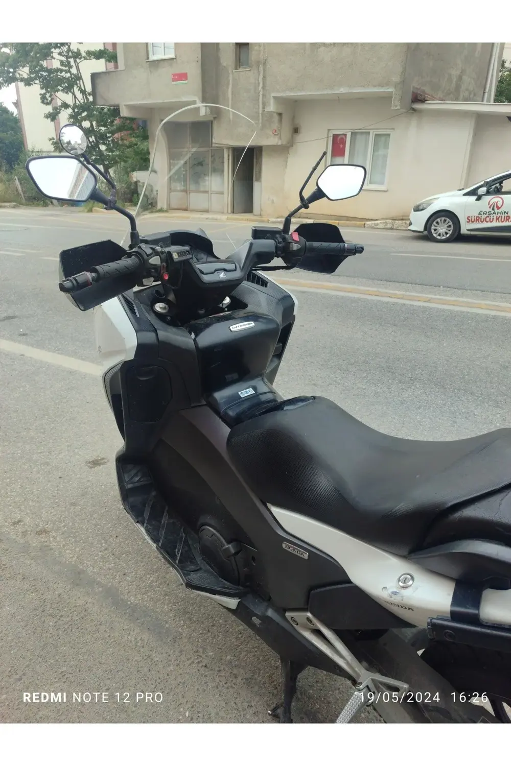 Honda NC 750 D İntegra Ön Cam 2014 2020 Model 68cm Şeffaf Renkli