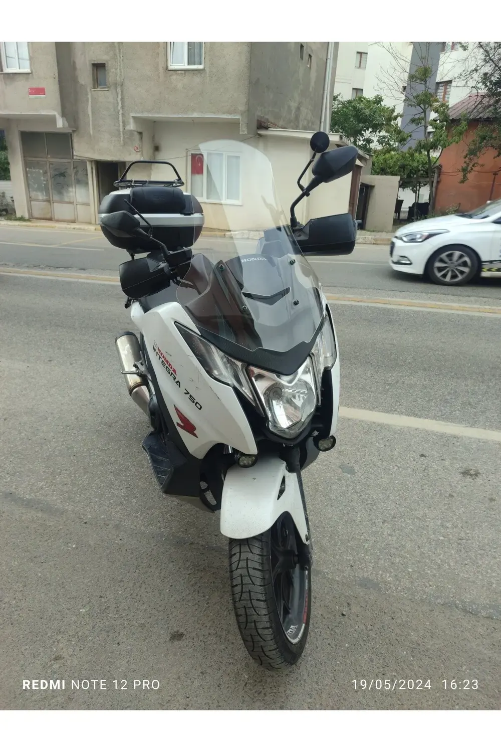 Honda NC 750 D İntegra Ön Cam 2014 2020 Model 68cm Şeffaf Renkli