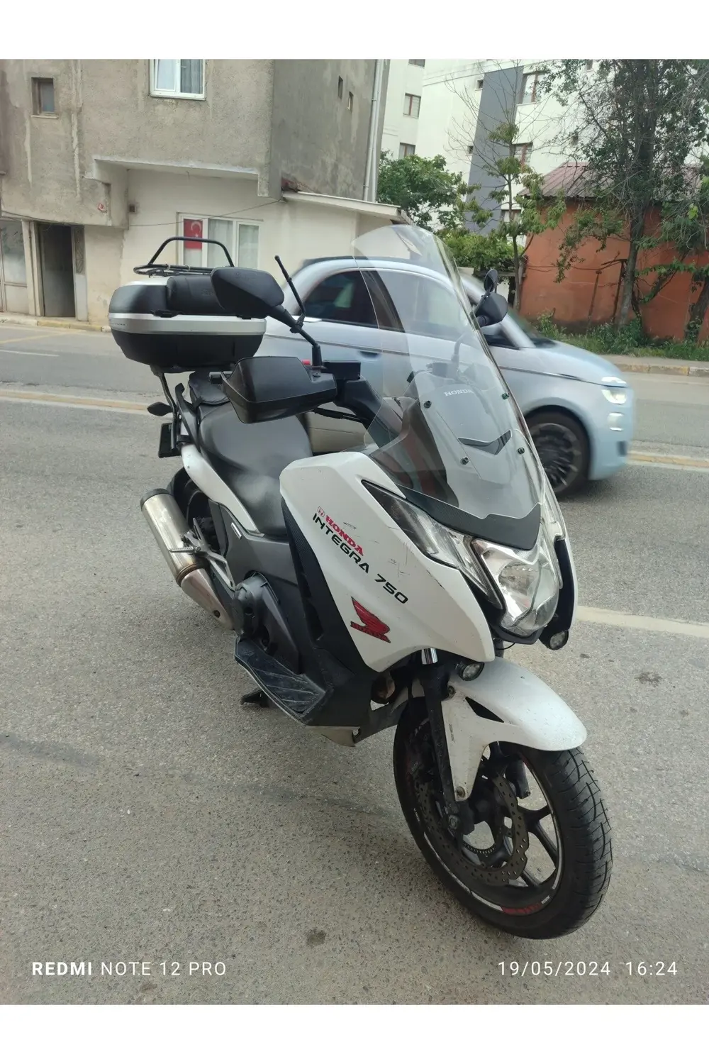 Honda NC 750 D İntegra Ön Cam 2014 2020 Model 68cm Şeffaf Renkli