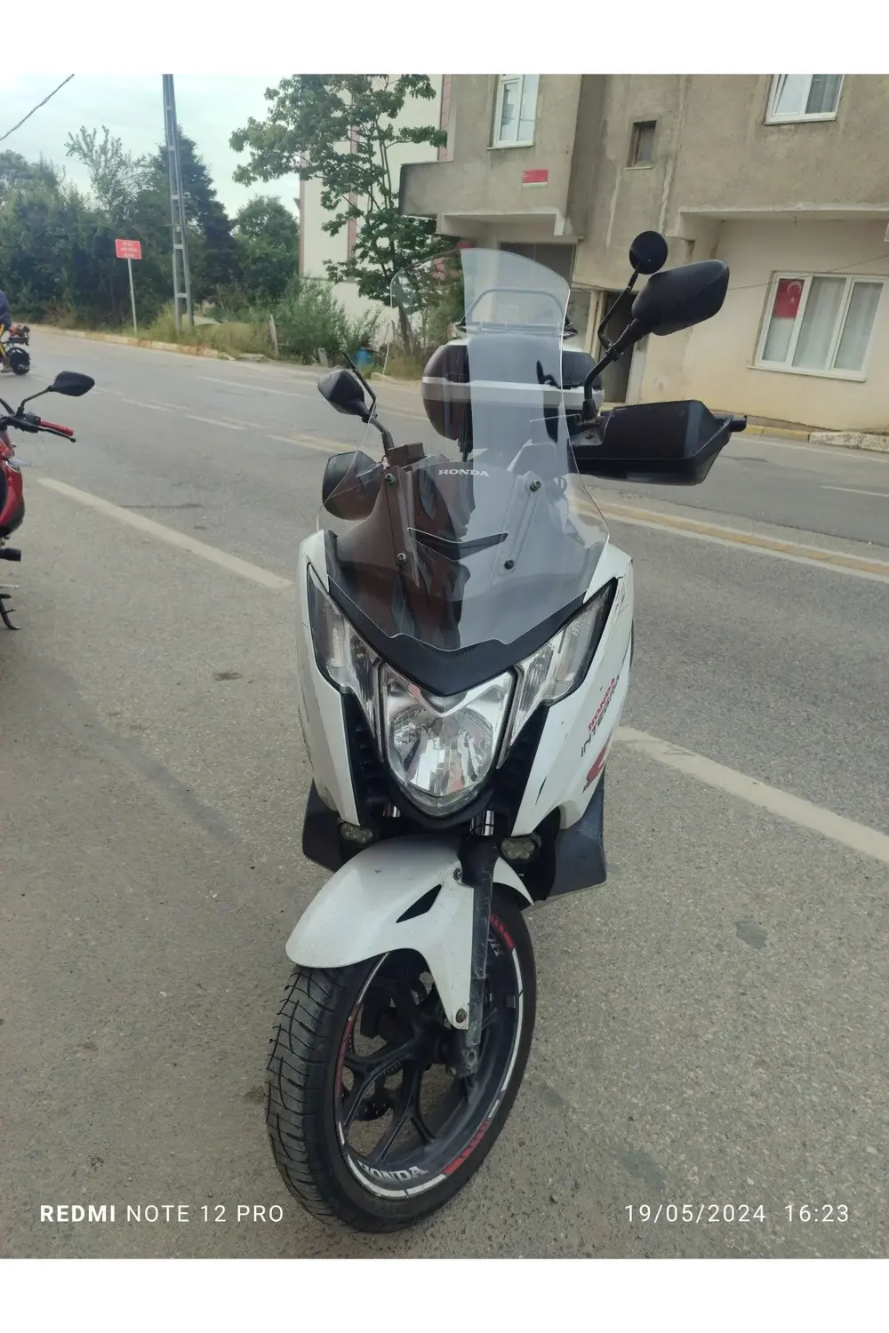 Honda NC 750 D İntegra Ön Cam 2014 2020 Model 68cm Şeffaf Renkli