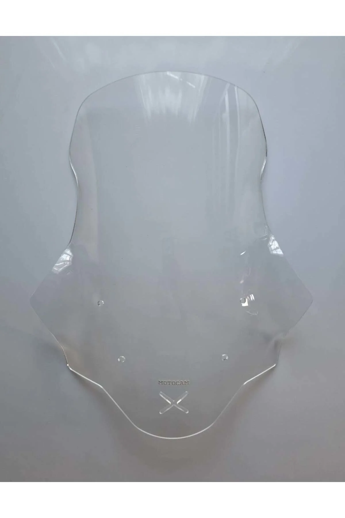 Honda NC 750 X Ön Cam 2025-2026 Model 53cm Şeffaf Renkli 4mm ORTA BOYLU