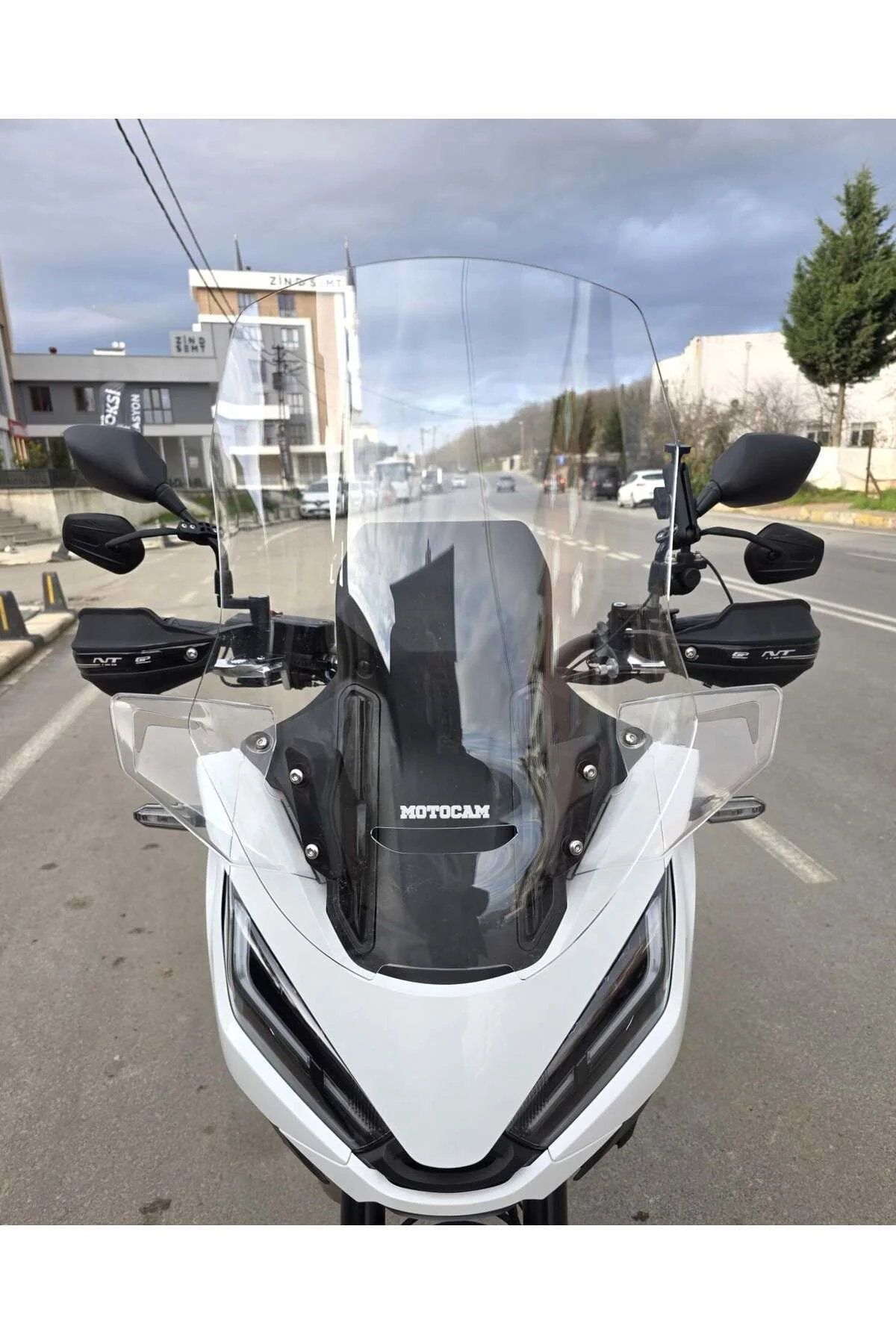 Honda NT 1100 Ön Cam 2021-2024 Model 59cm Şeffaf Renkli 4mm