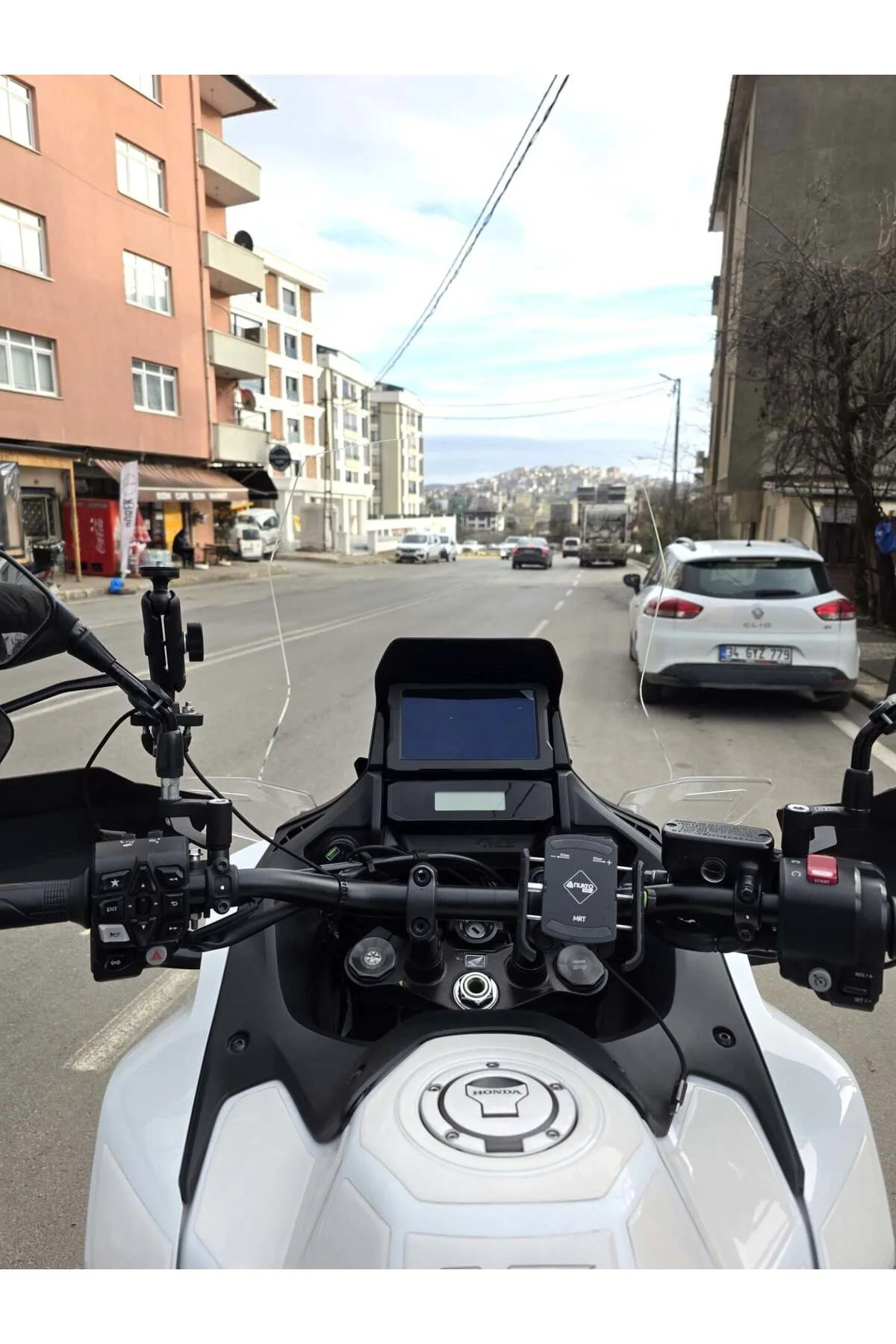 Honda NT 1100 Ön Cam 2021-2024 Model 59cm Şeffaf Renkli 4mm