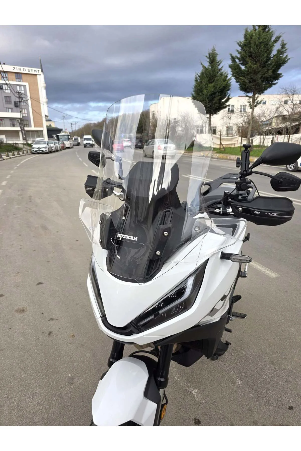 Honda NT 1100 Ön Cam 2021-2024 Model 59cm Şeffaf Renkli 4mm