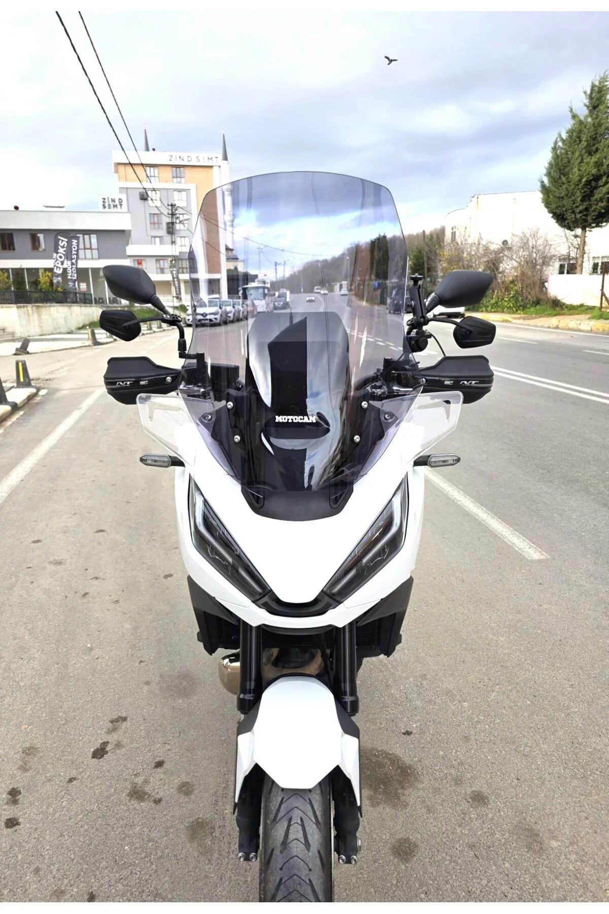 Honda NT 1100 Ön Cam 2021-2024 Model 59cm Füme Renkli 4mm
