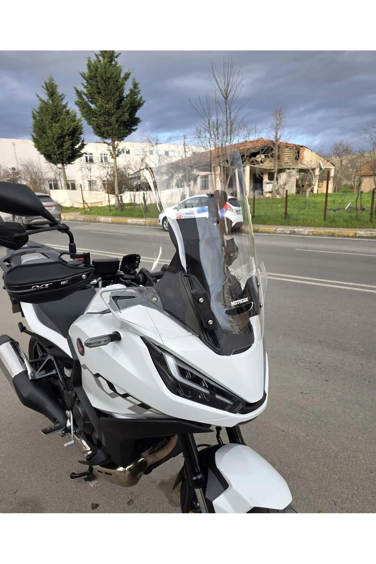 Honda NT 1100 Ön Cam 2021-2024 Model 59cm Şeffaf Renkli 4mm