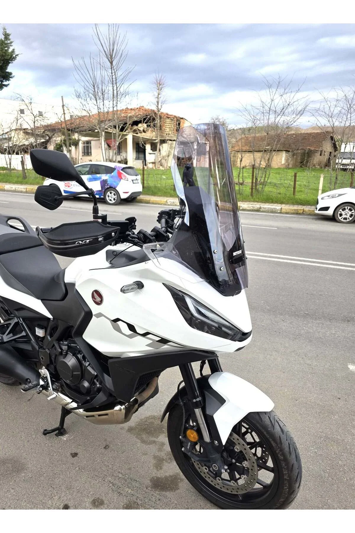 Honda NT 1100 Ön Cam 2021-2024 Model 59cm Füme Renkli 4mm