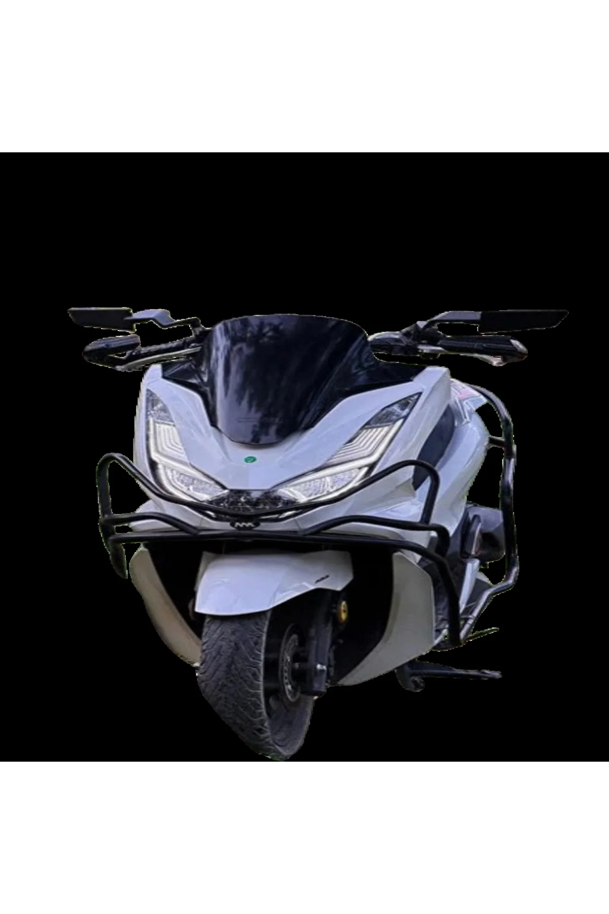 Honda Pcx 125 H2 Kanat Ayna Katlanır Naked Model Tam Uyumlu Siyah