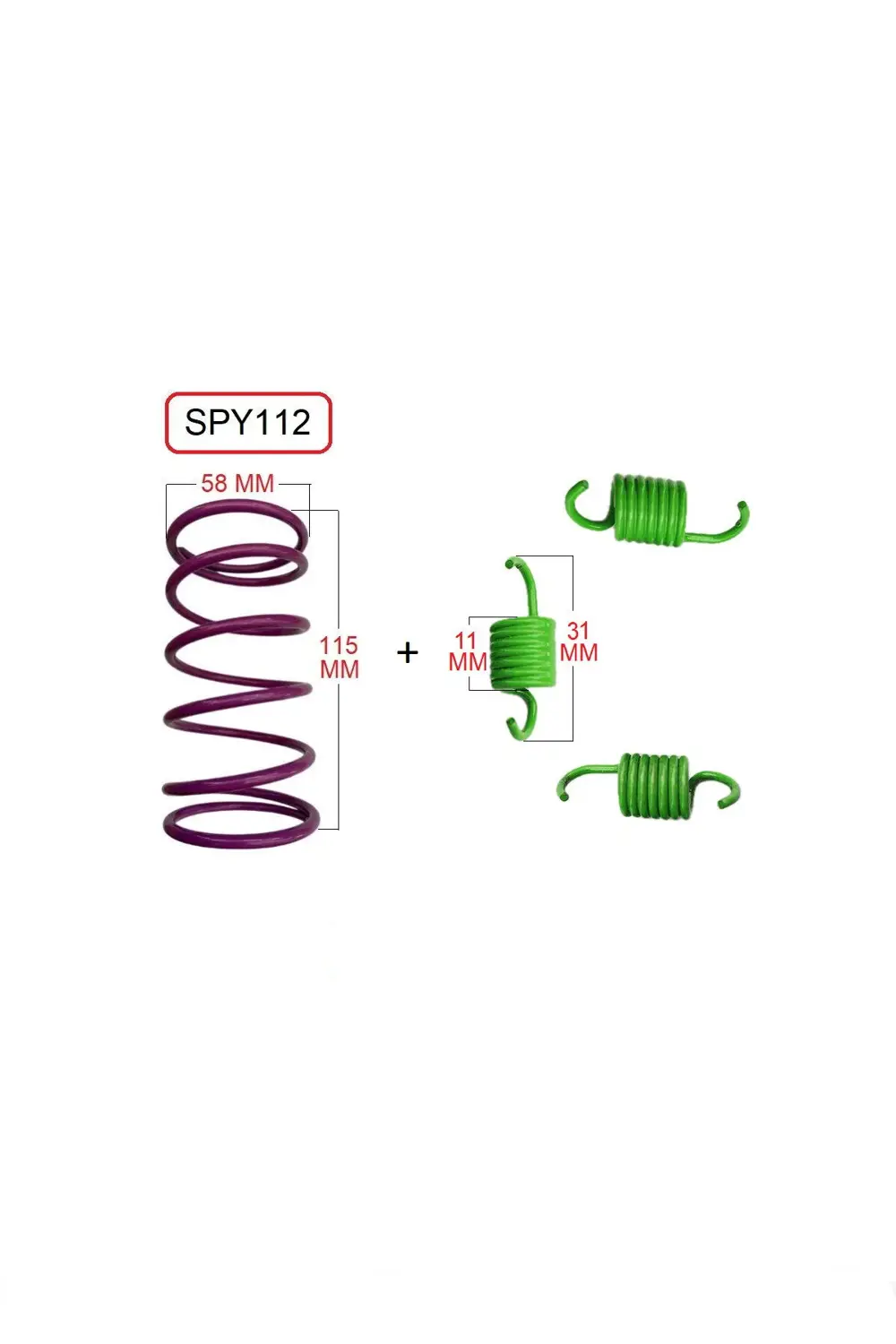 Honda Pcx 125cc 150cc Speedup Debriyaj Baskı Yayı Performans