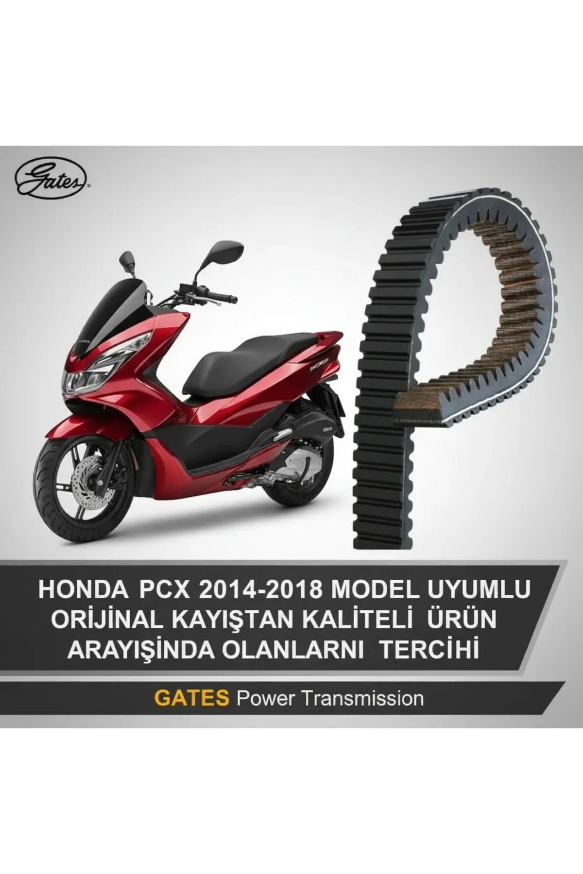 Honda Pcx (843x23) 2014-2018 (Oem23100-K36-J01) Fransa Üretim Powerlink Honda Pcx (843x23) 2014-2018 (Oem23100-K36-J01) Fransa Üretim Powerlink