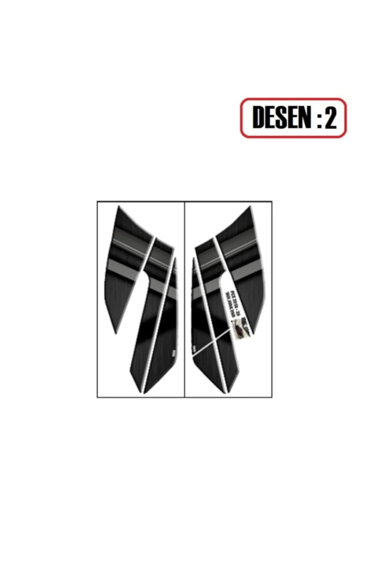 Honda Pcx Yan Ayak Pad Set 8 Parça (2018) Honda Pcx Yan Ayak Pad Set 8 Parça (2018) - Görsel 2