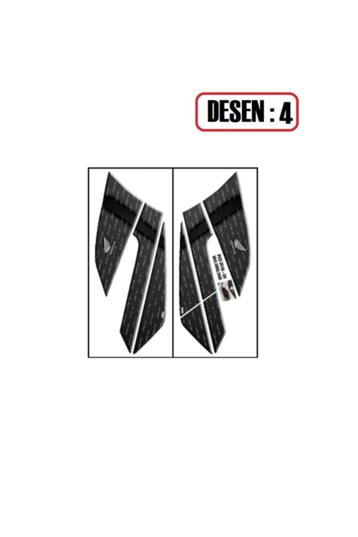 Honda Pcx Yan Ayak Pad Set 8 Parça (2018) Honda Pcx Yan Ayak Pad Set 8 Parça (2018) - Görsel 4