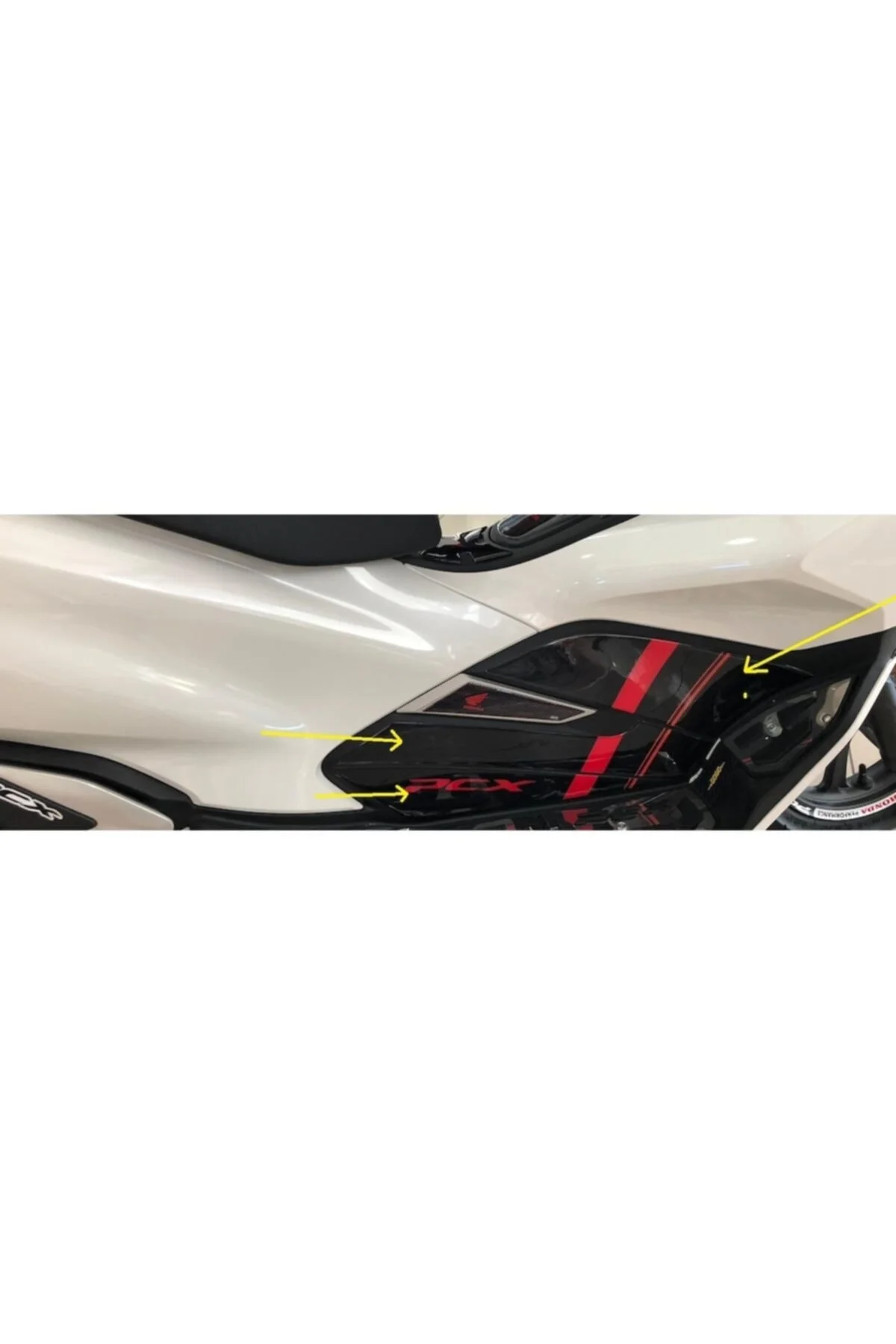 Honda Pcx Yan Ayak Pad Set 8 Parça (2018) Honda Pcx Yan Ayak Pad Set 8 Parça (2018) - Görsel 9