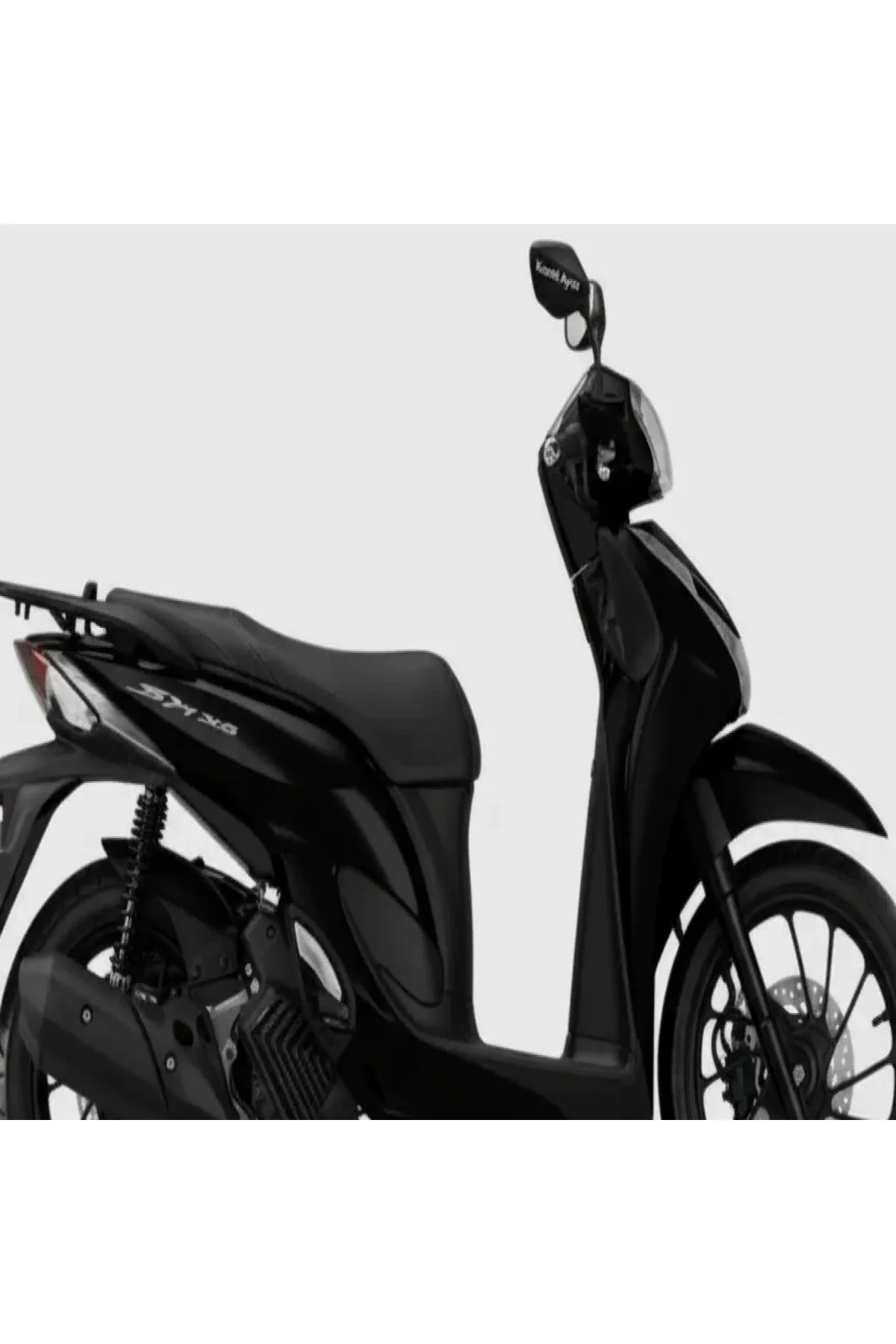 Honda Sh 125i Kanat Ayna H2 Katlanır Naked Model Küçük Siyah Honda Sh 125i Kanat Ayna H2 Katlanır Naked Model Küçük Siyah