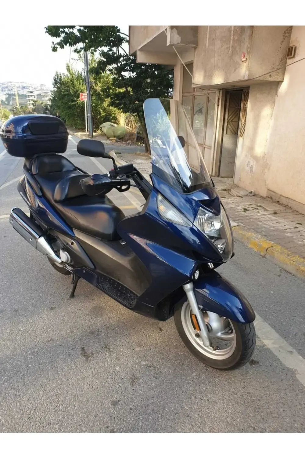 Honda Silverwing FJS 600 Ön Cam 2001-2012 Model 56cm Şeffaf Renkl