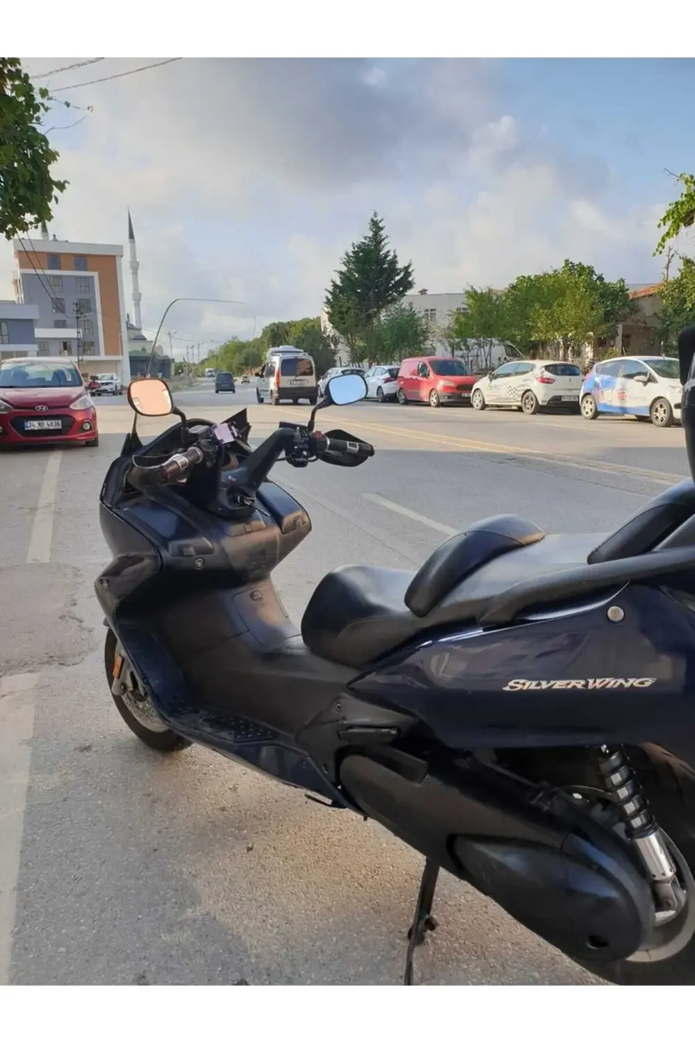 Honda Silverwing FJS 600 Ön Cam 2001-2012 Model 56cm Şeffaf Renkl