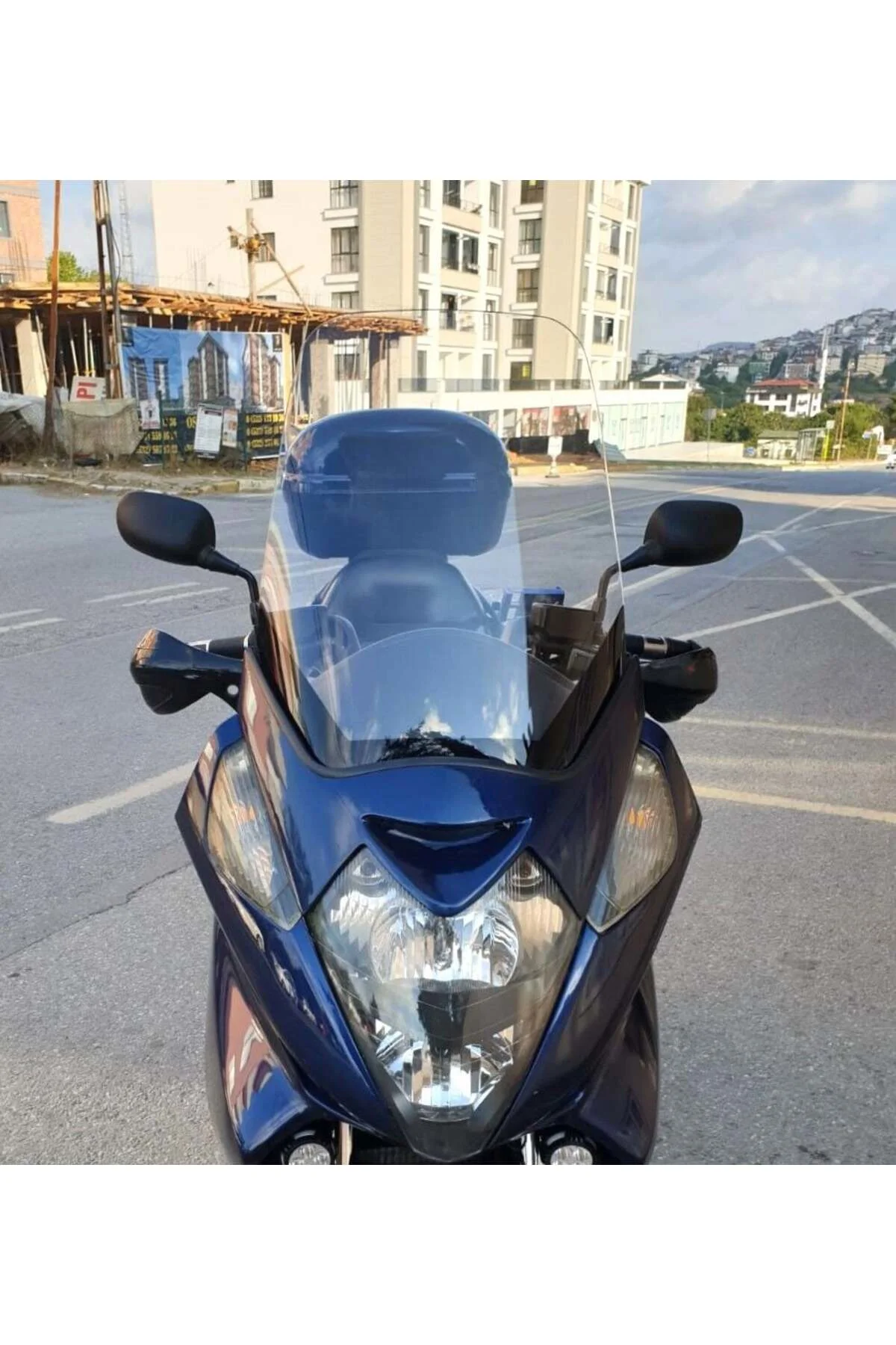 Honda Silverwing FJS 600 Ön Cam 2001-2012 Model 56cm Şeffaf Renkli 4mm
