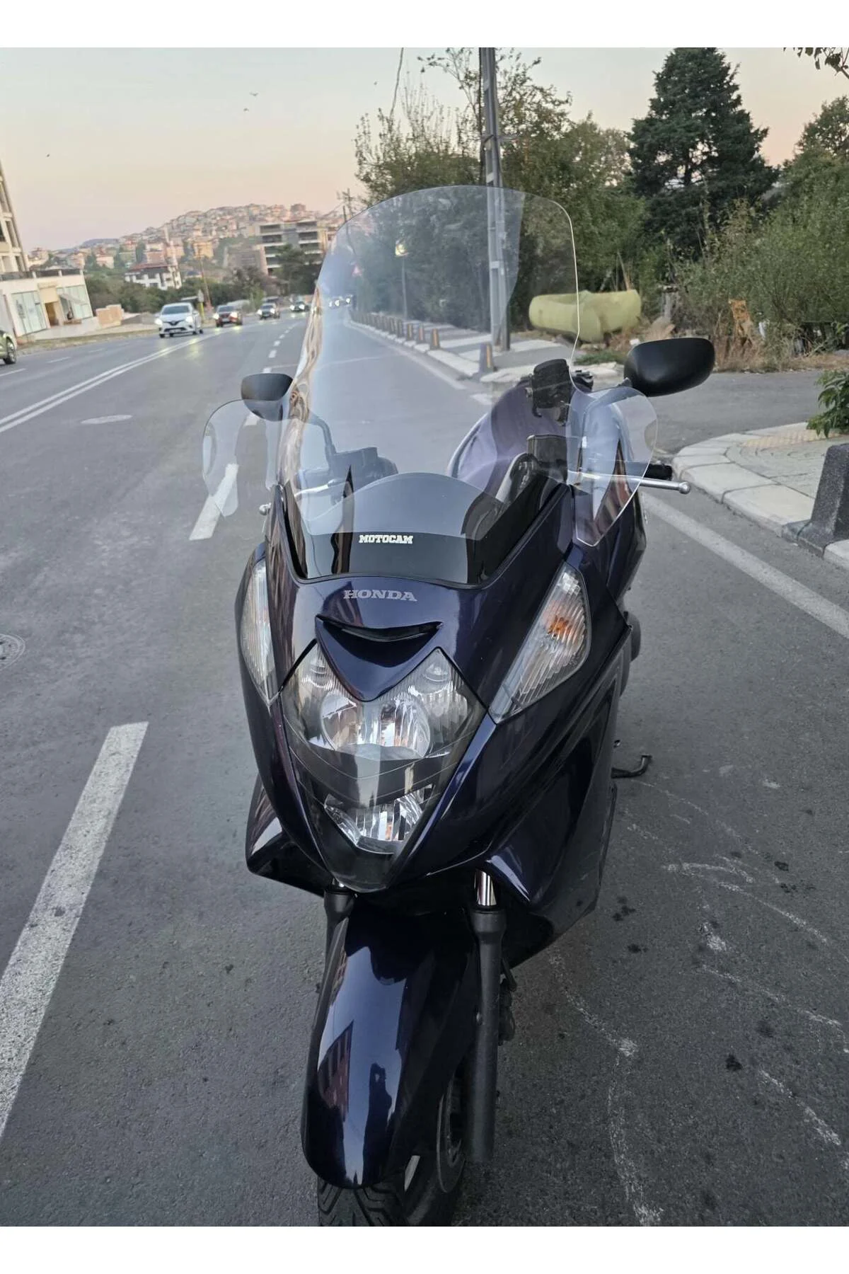 Honda Silverwing FJS 600 Ön Cam 2001-2012 Model 68cm Şeffaf Renkl