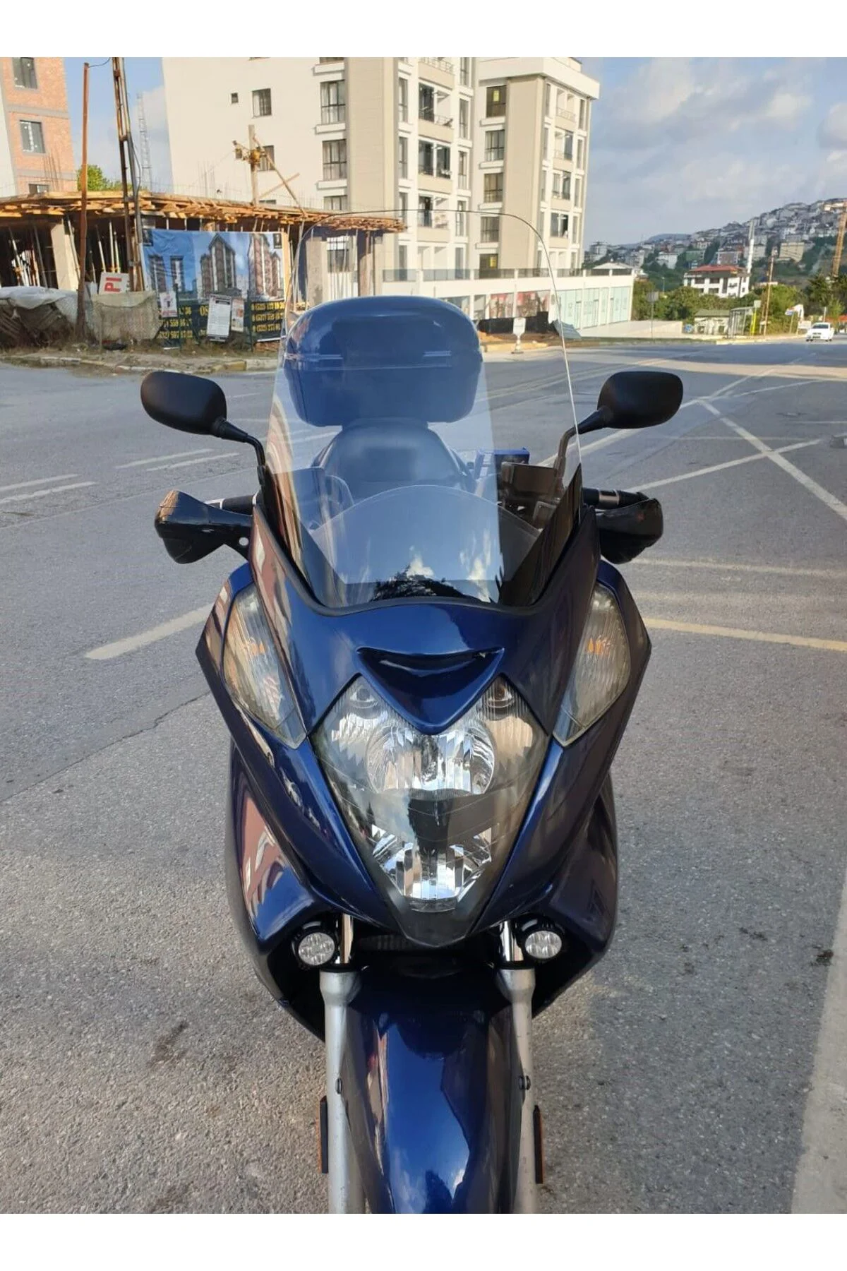 Honda Silverwing FJS 600 Ön Cam 2001-2012 Model 56cm Şeffaf Renkli 4mm